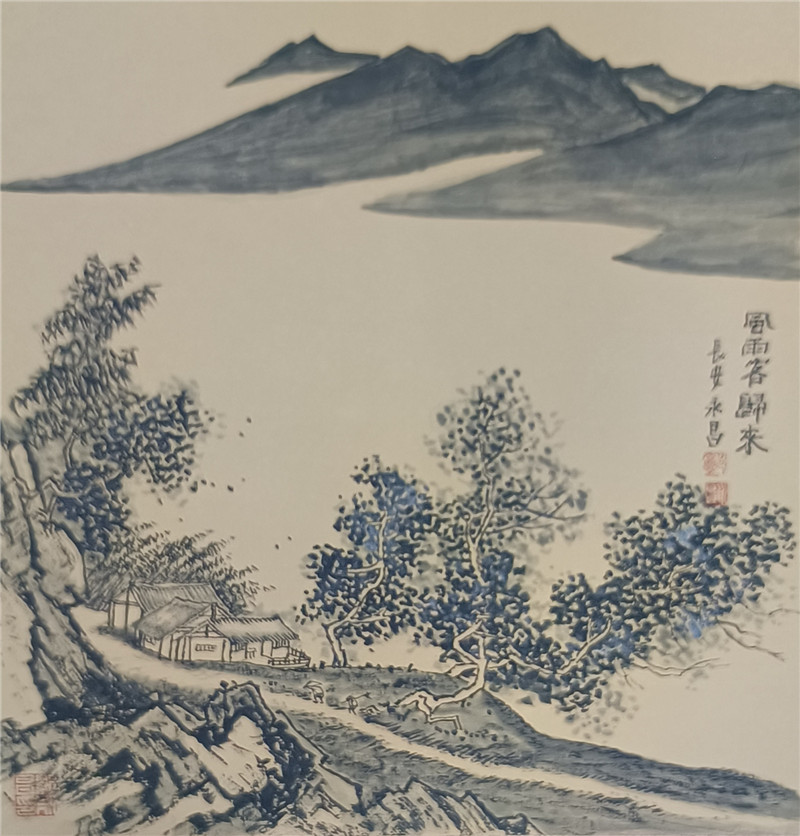 郭永昌国画作品