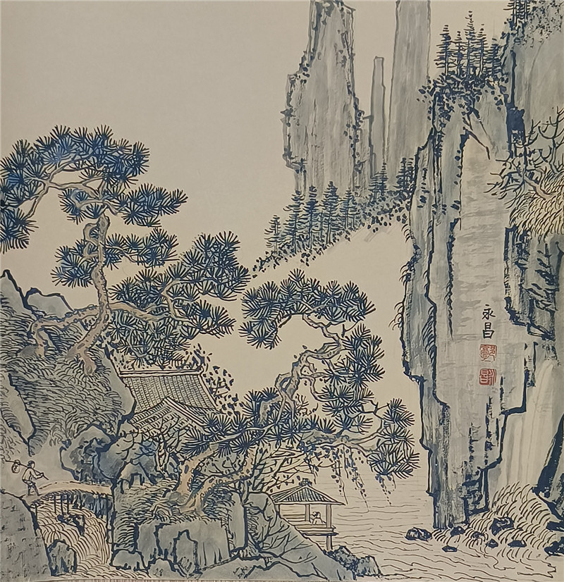 郭永昌国画作品