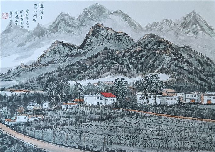 郭永昌采风写生作品