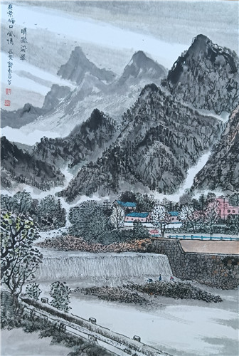 郭永昌采风写生作品