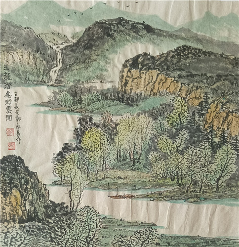郭永昌采风写生作品