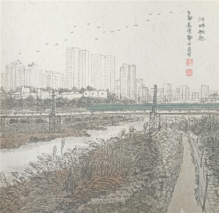 郭永昌写生作品