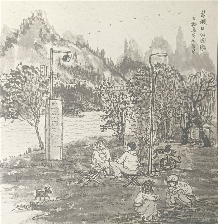 郭永昌写生作品
