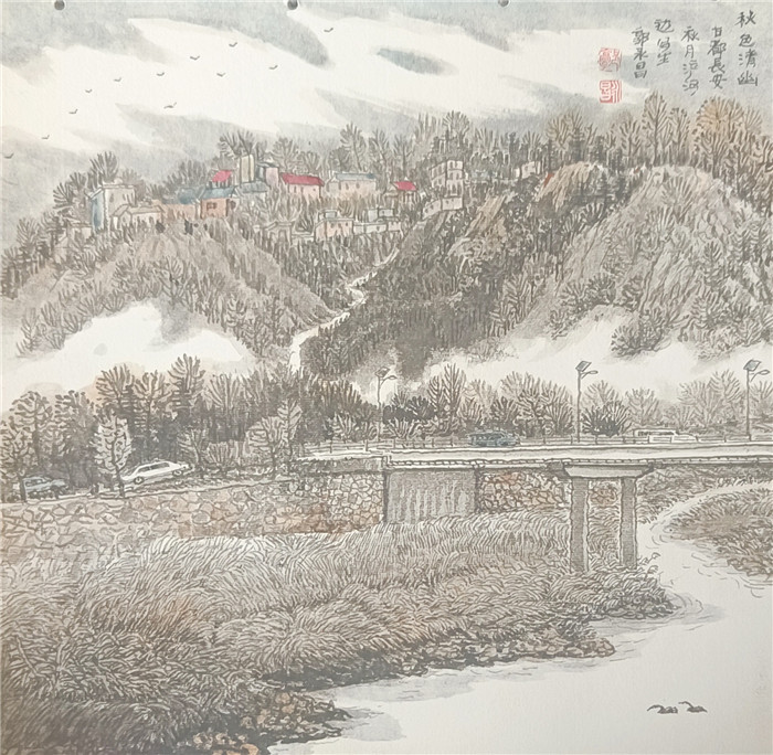 郭永昌写生作品