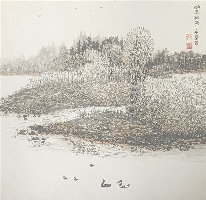 郭永昌写生作品