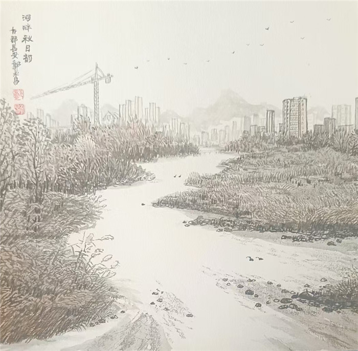 郭永昌写生作品
