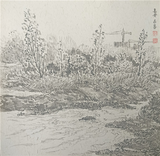郭永昌写生作品