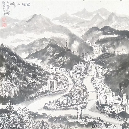 郭永昌写生作品