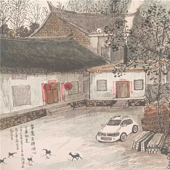 郭永昌写生作品