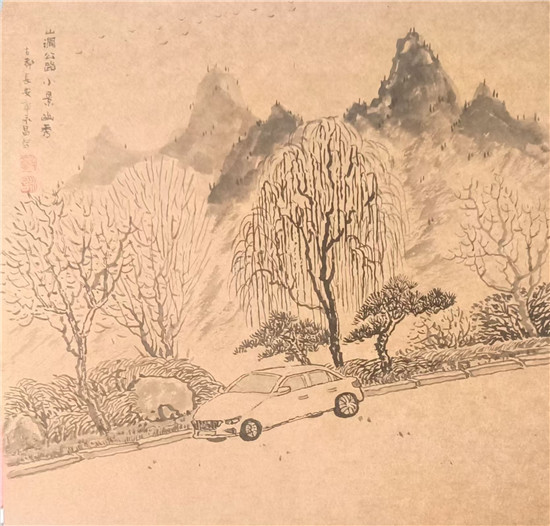 郭永昌写生作品