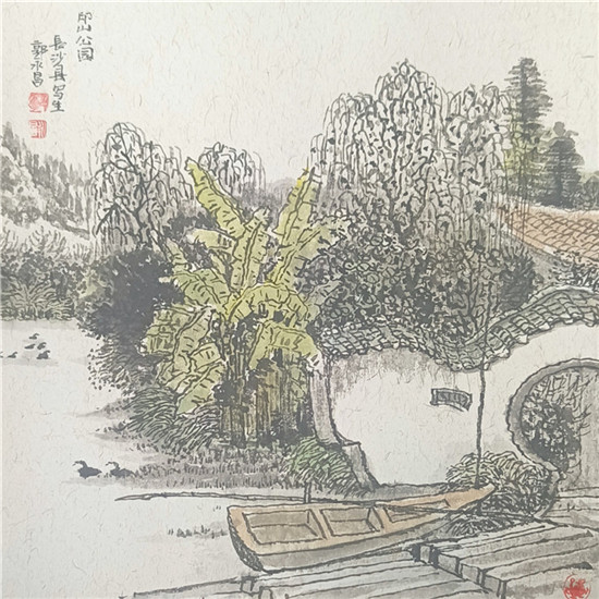 郭永昌写生作品