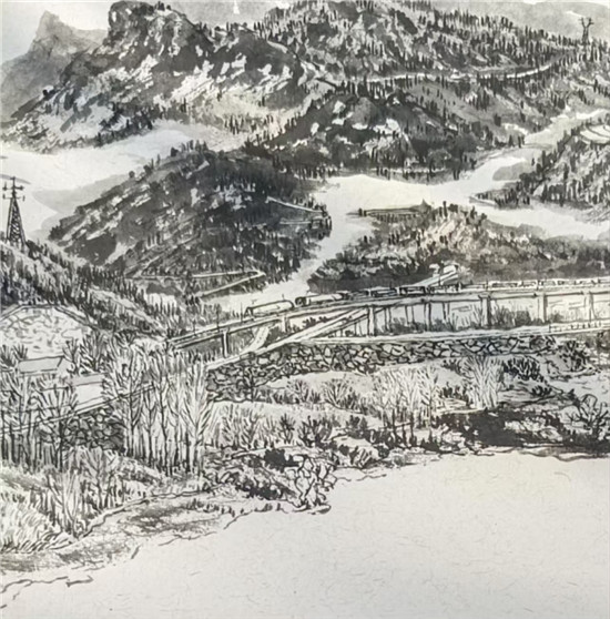 郭永昌写生作品