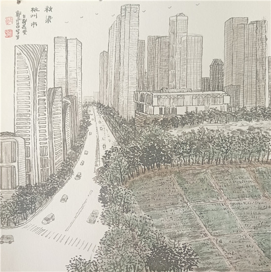 郭永昌写生作品